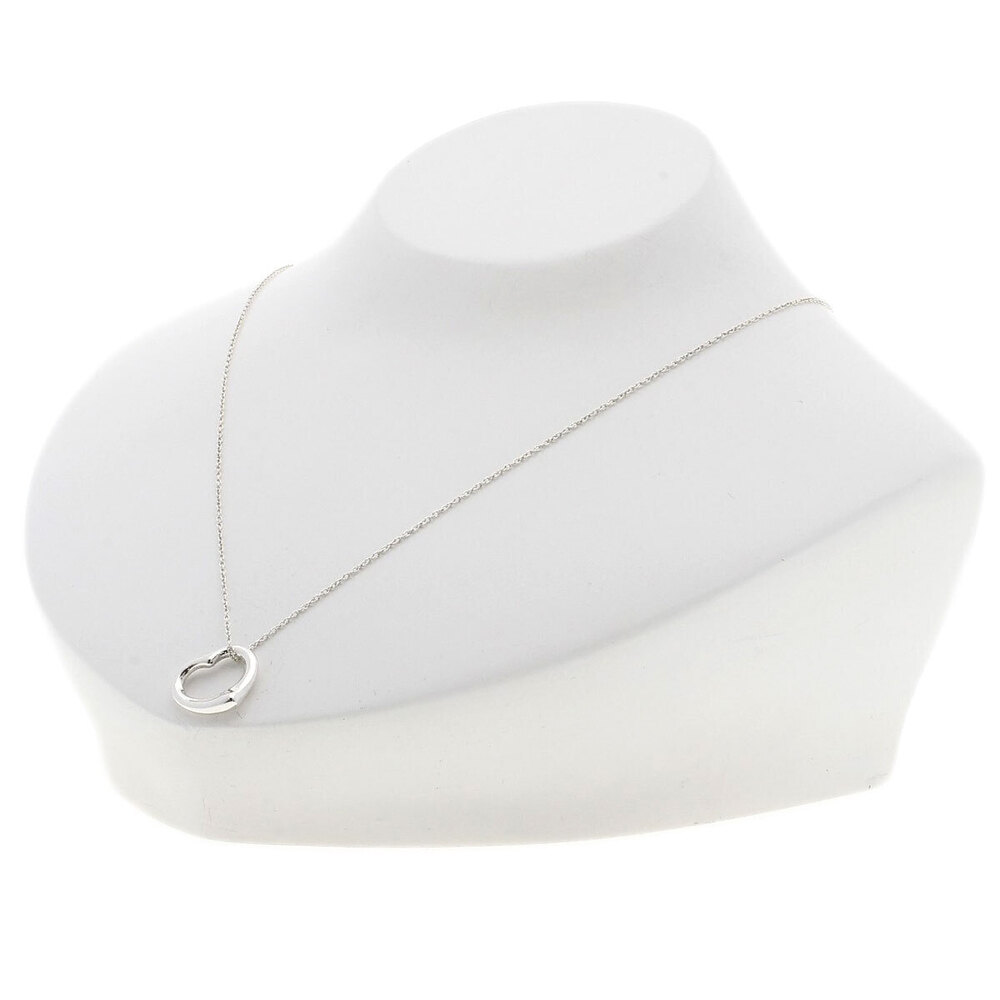 Tiffany Open Heart Necklace Silver - Picture 4 of 5